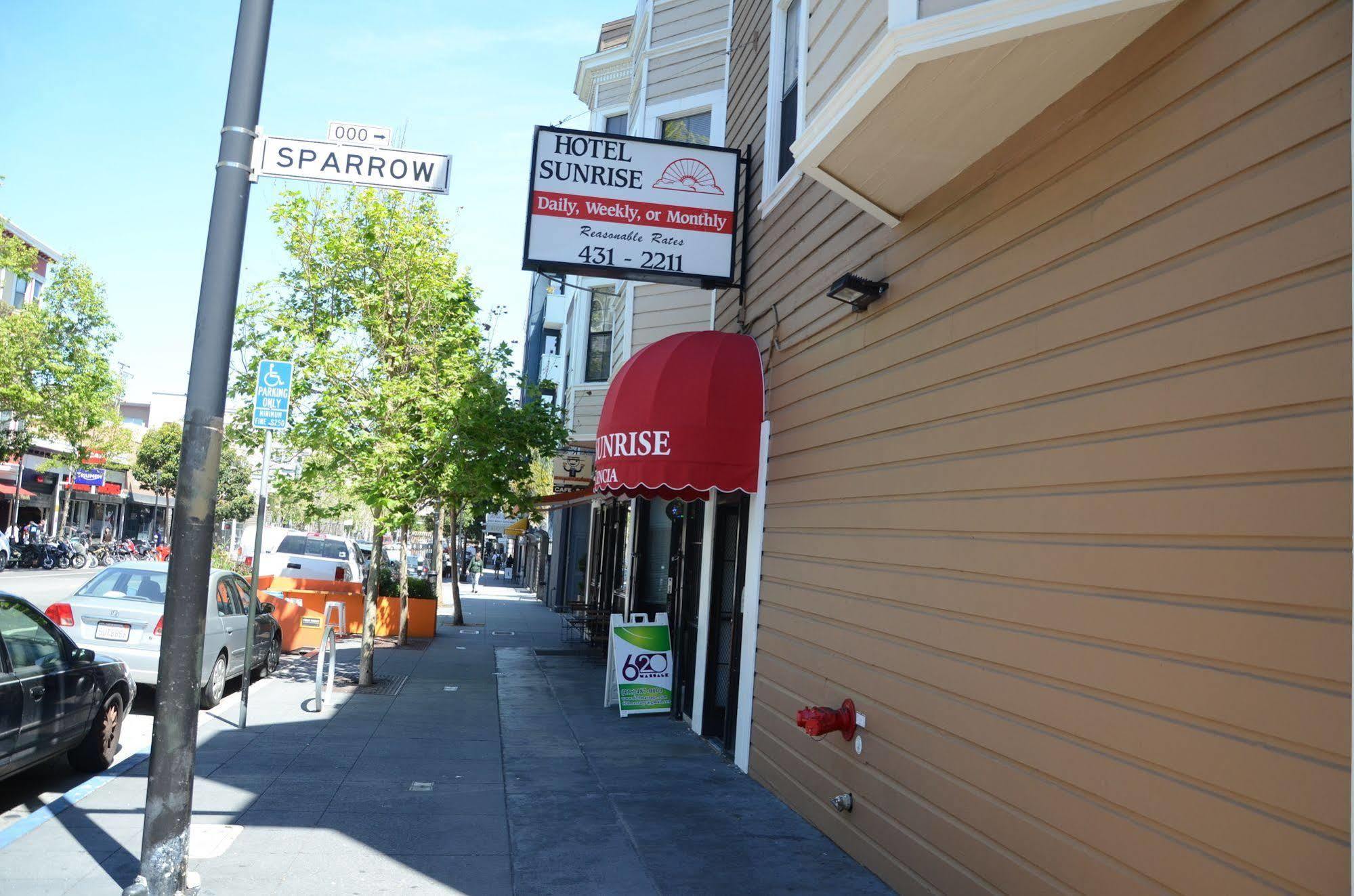 Hotel Sunrise San Francisco Exterior photo